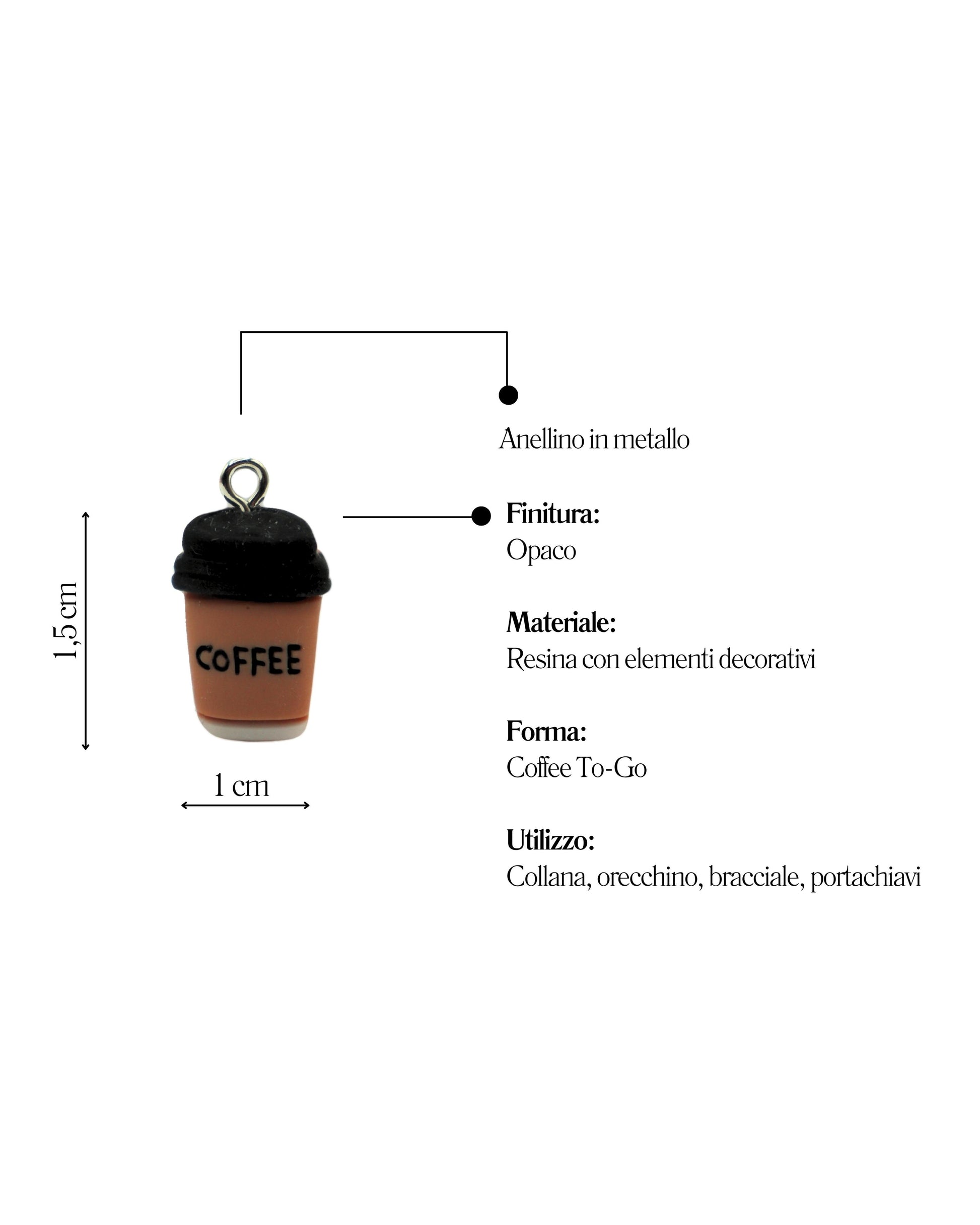 Charm Mini Cup "CAFFÈ"
