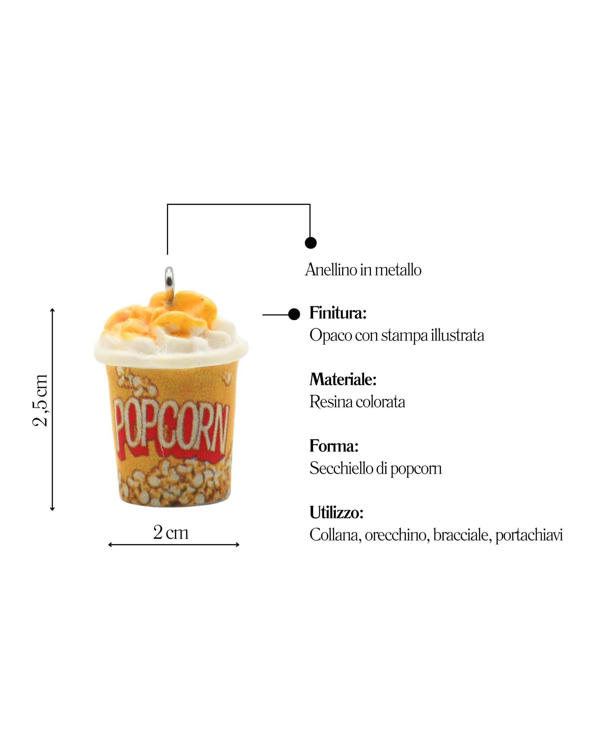 Charm "POPCORN"