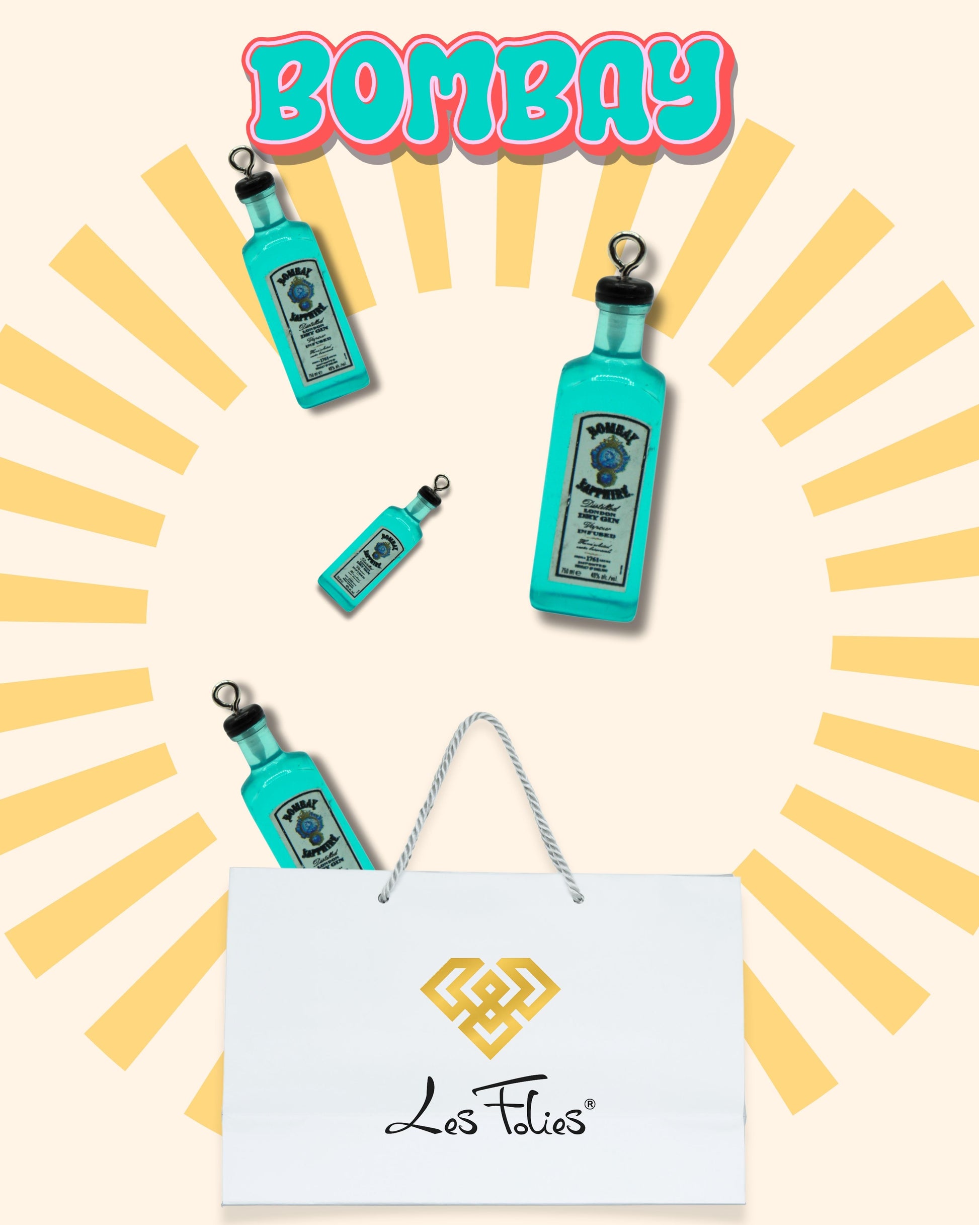 Charm Bottiglia "BOMBAY"