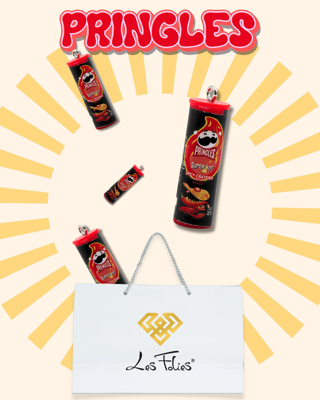 Charm Barattolo "PRINGLES"