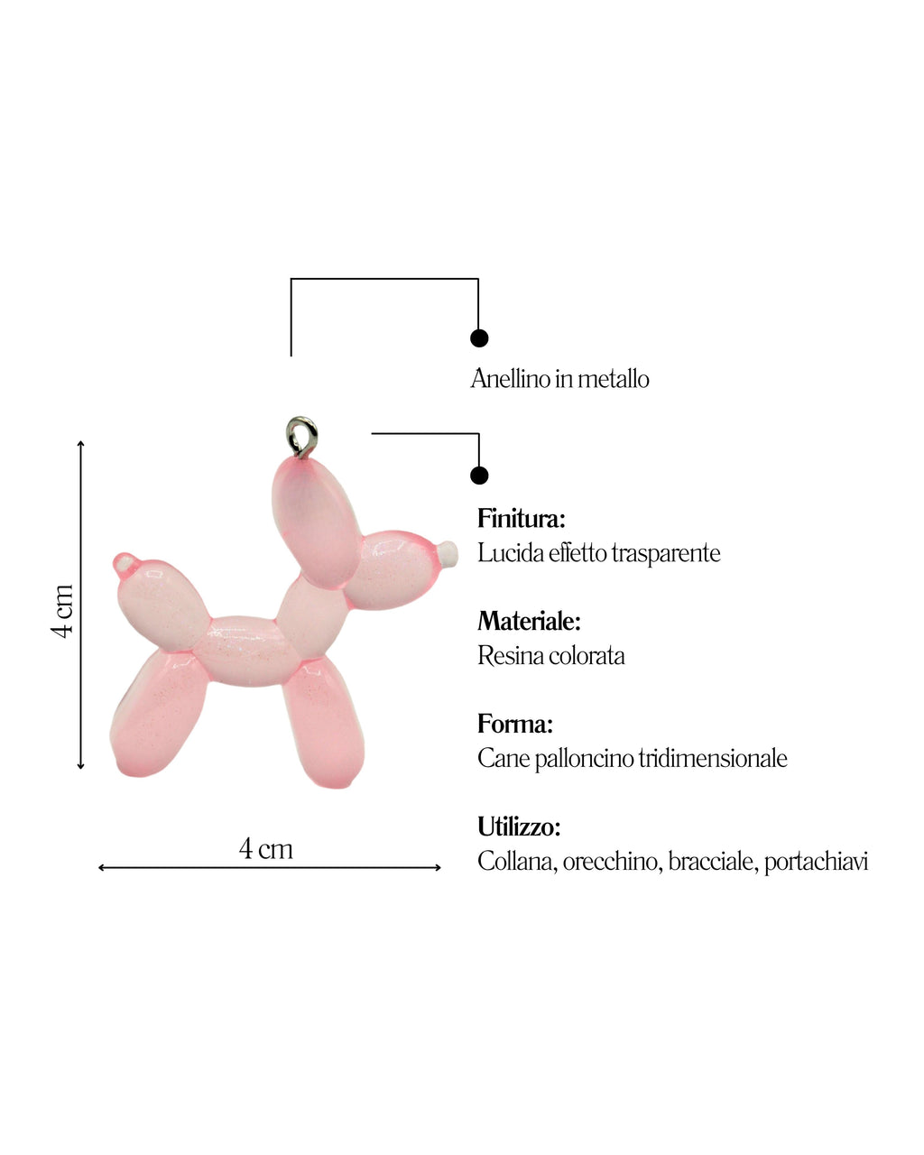 Charm "BALLOON DOG"