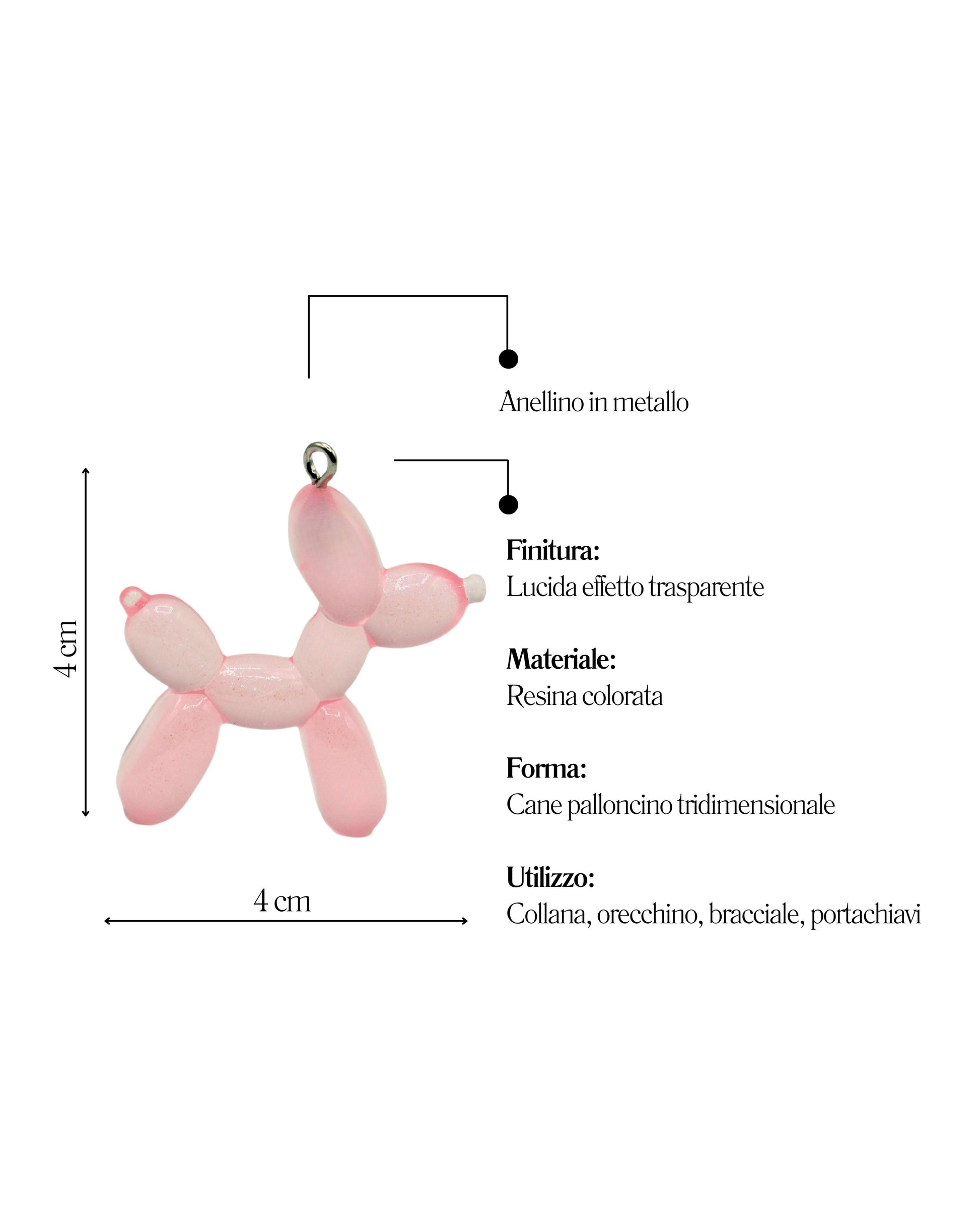 Charm "BALLOON DOG"