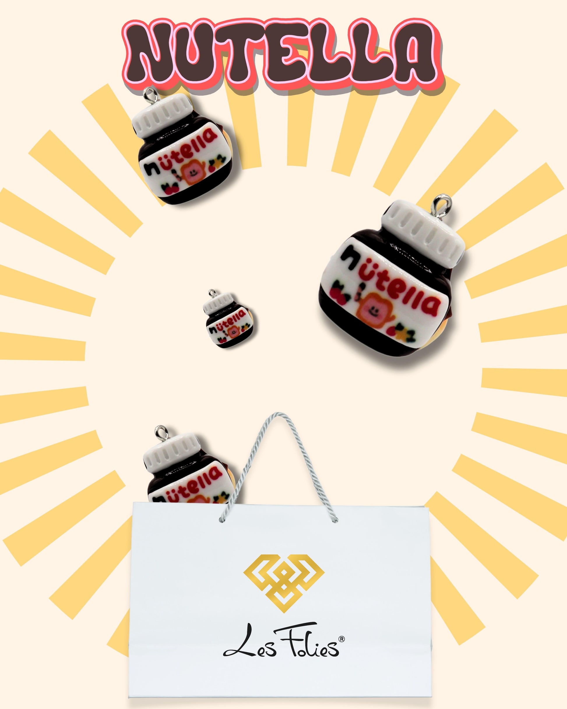 Charm Barattolo "NUTELLA"