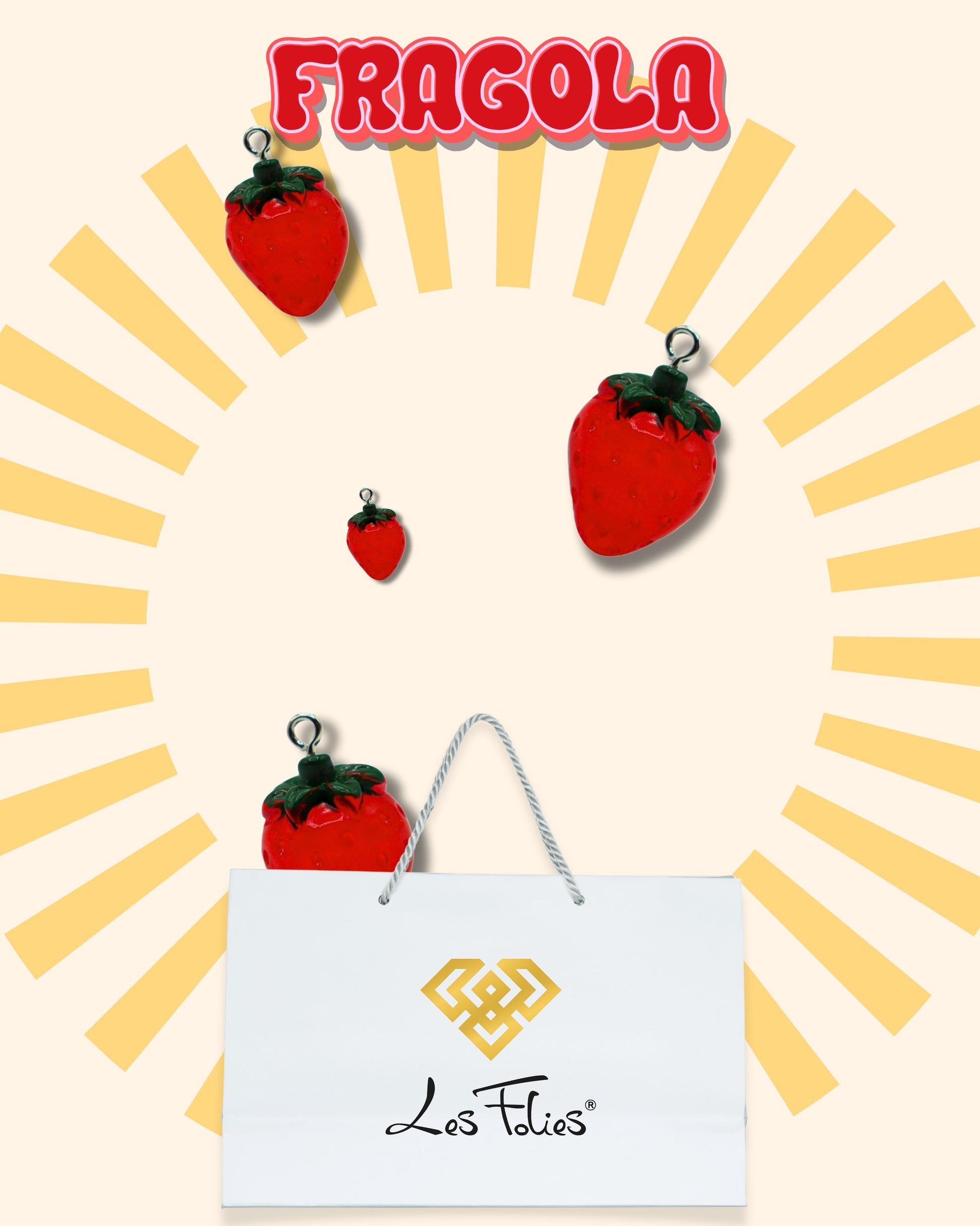 Charm "FRAGOLA"