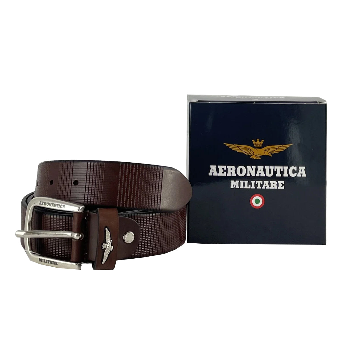 Cintura Uomo Aeronautica Militare AM400 in Vera Pelle