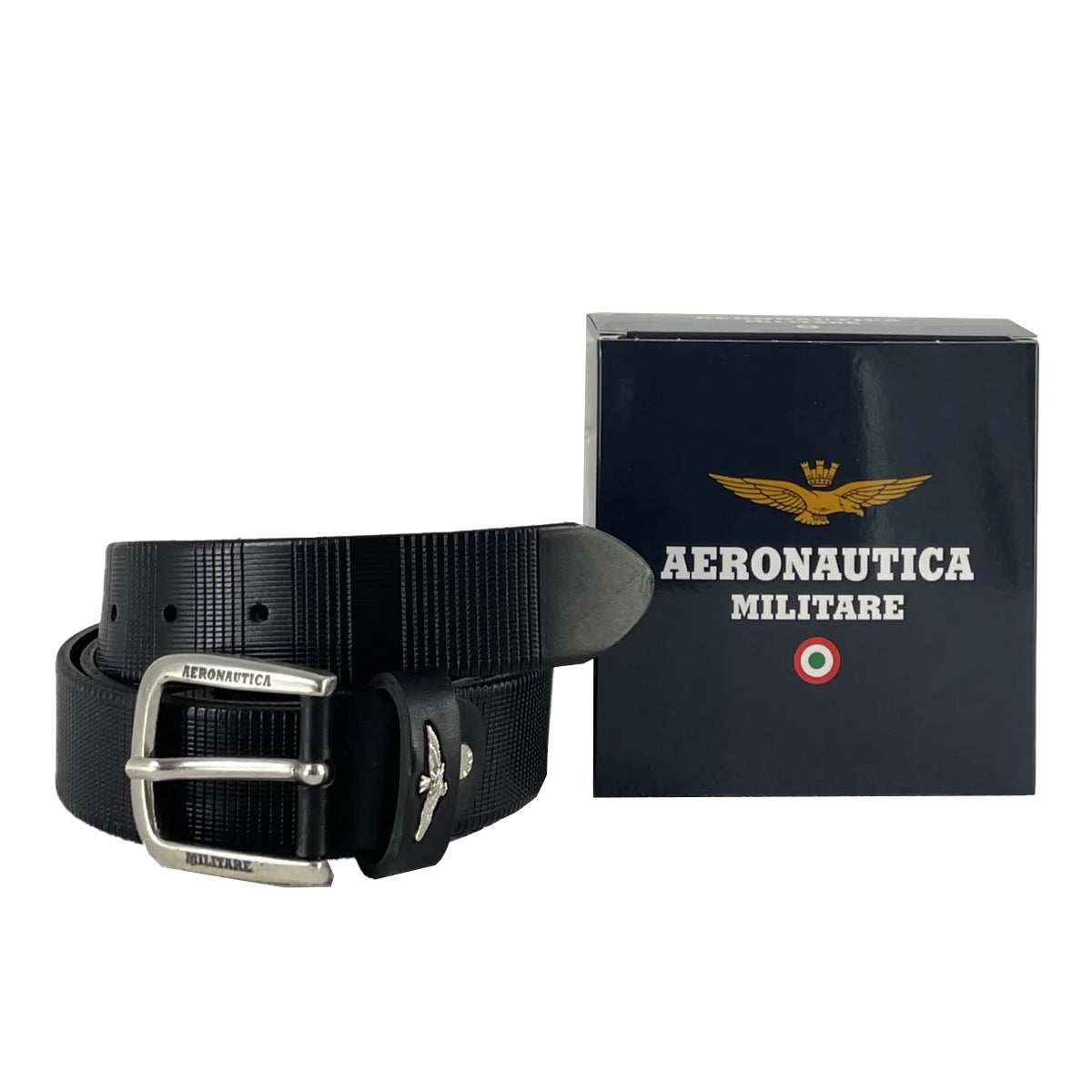 Cintura Uomo Aeronautica Militare AM400 in Vera Pelle