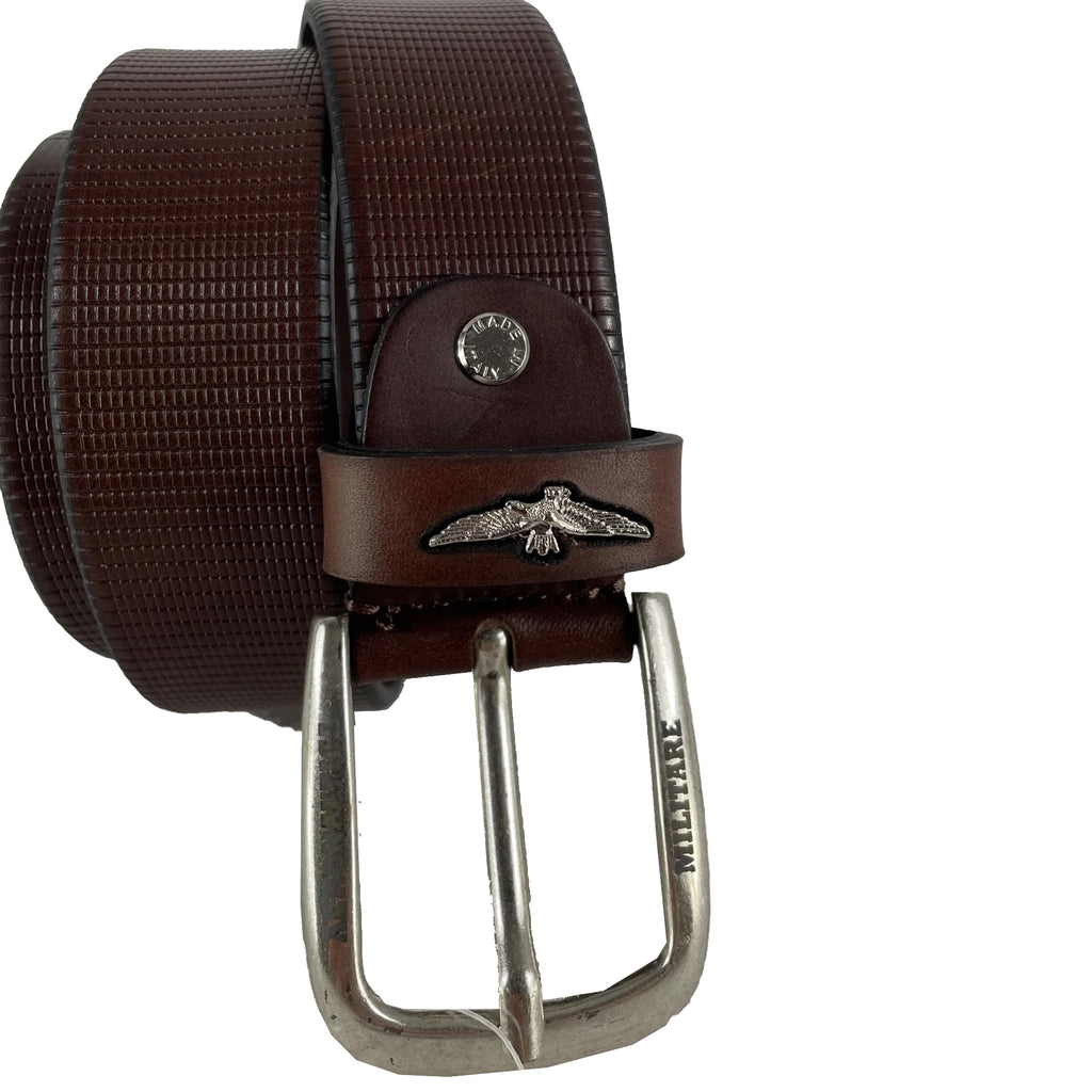 Cintura Uomo Aeronautica Militare AM400 in Vera Pelle