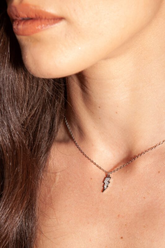 Collana Fulmine Shine - Brand Gioielli