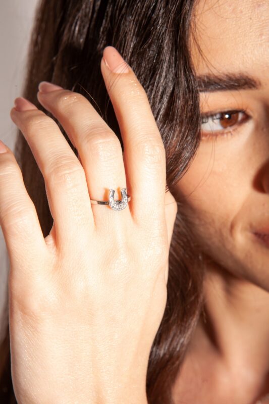 Anello Ferro di Cavallo Shine- Brand Gioielli