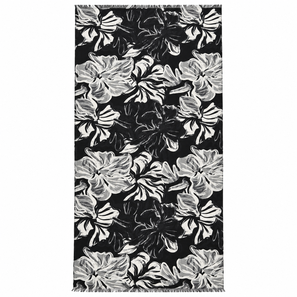 Sciarpa Giardino Monochrome in Viscosa 90 × 180 cm You B'jou by Barbieri