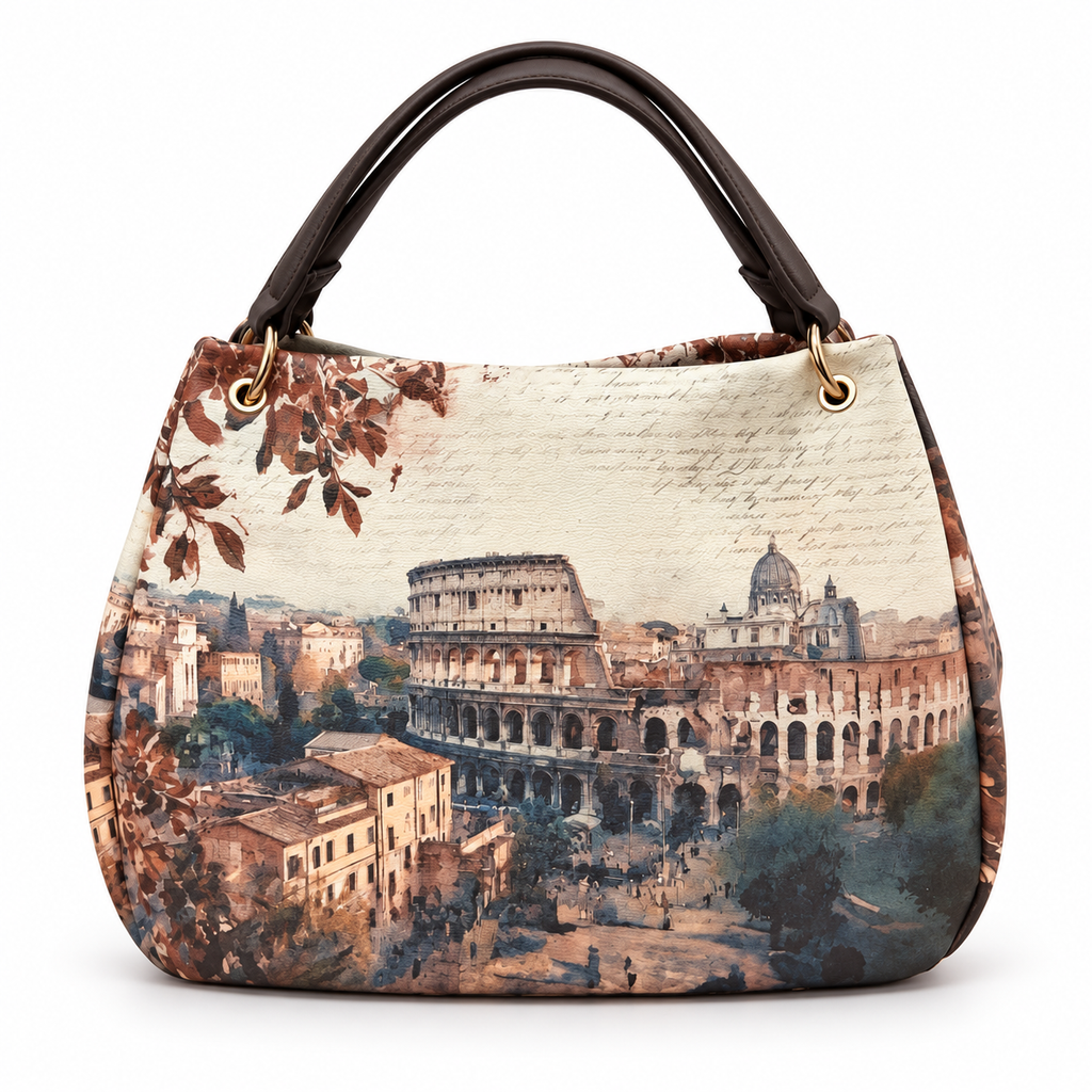 Borsa a mano Ynot Roma City Painted