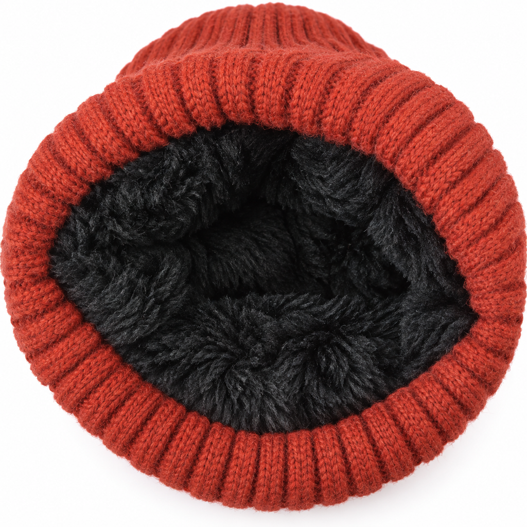 Cappello Cozy con Pompon - Verde fashion