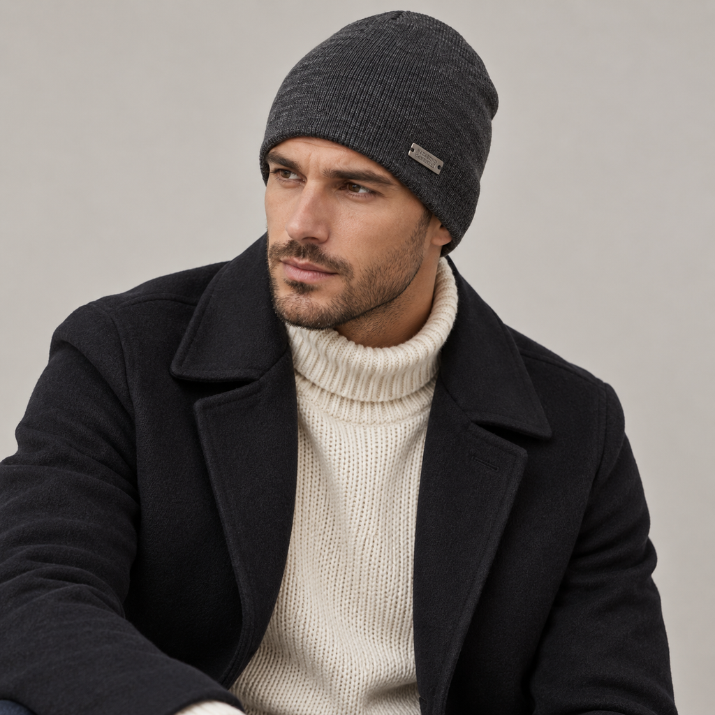 Cappello Uomo Nazareno Gabrielli in Maglia Senza Risvolto