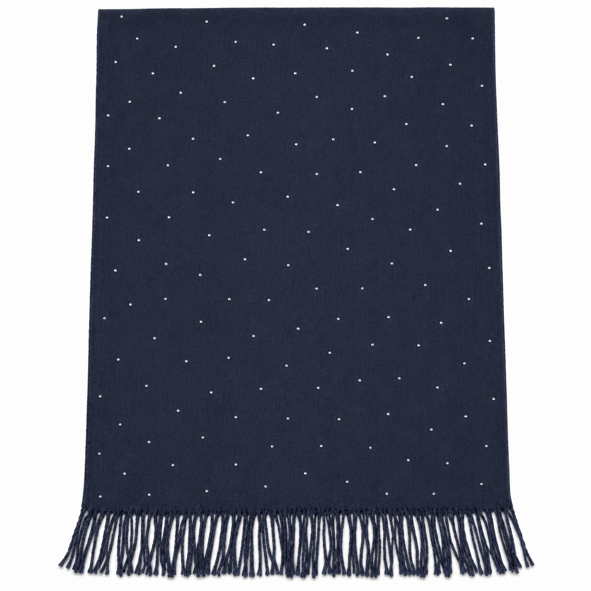 Sciarpa Donna con Punti Luce e Frange