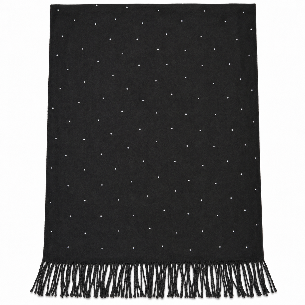 Sciarpa Donna con Punti Luce e Frange
