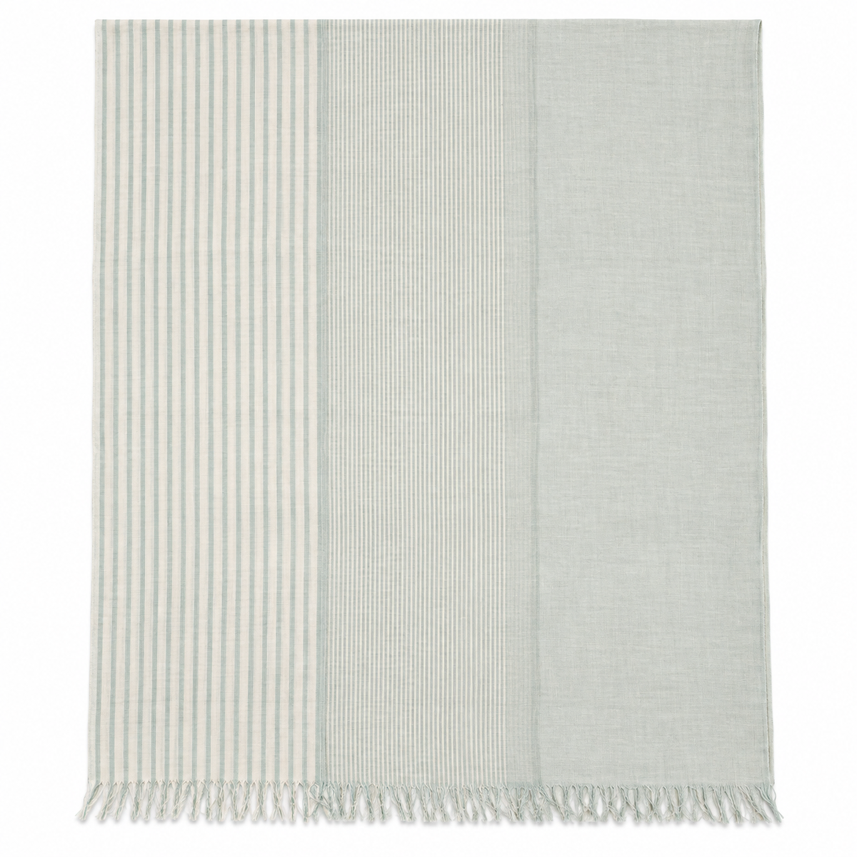 Sciarpa Righe Progressive in Cotone 70 × 160 cm 18-1 Milano