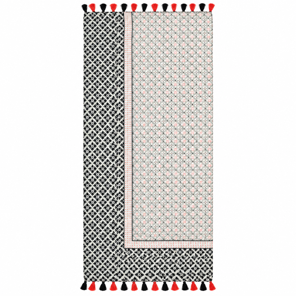 Sciarpa Boho Mosaic in 100% Viscosa 90 x 180 cm