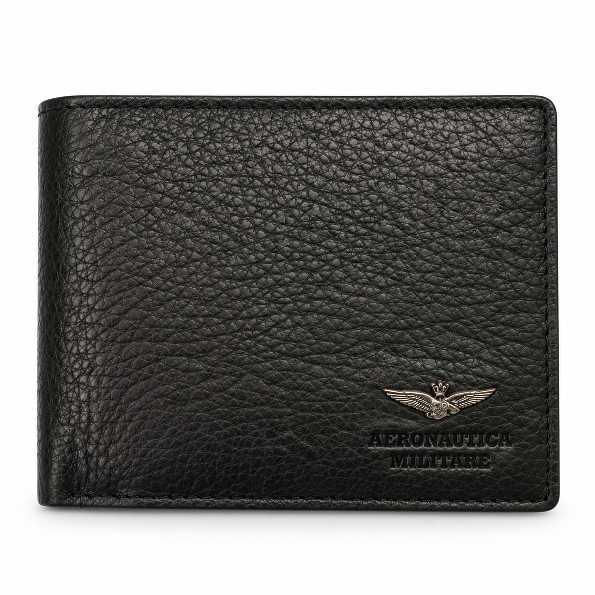 Portafoglio Grande uomo Aeronautica Militare AM183 Soft in Vera Pelle