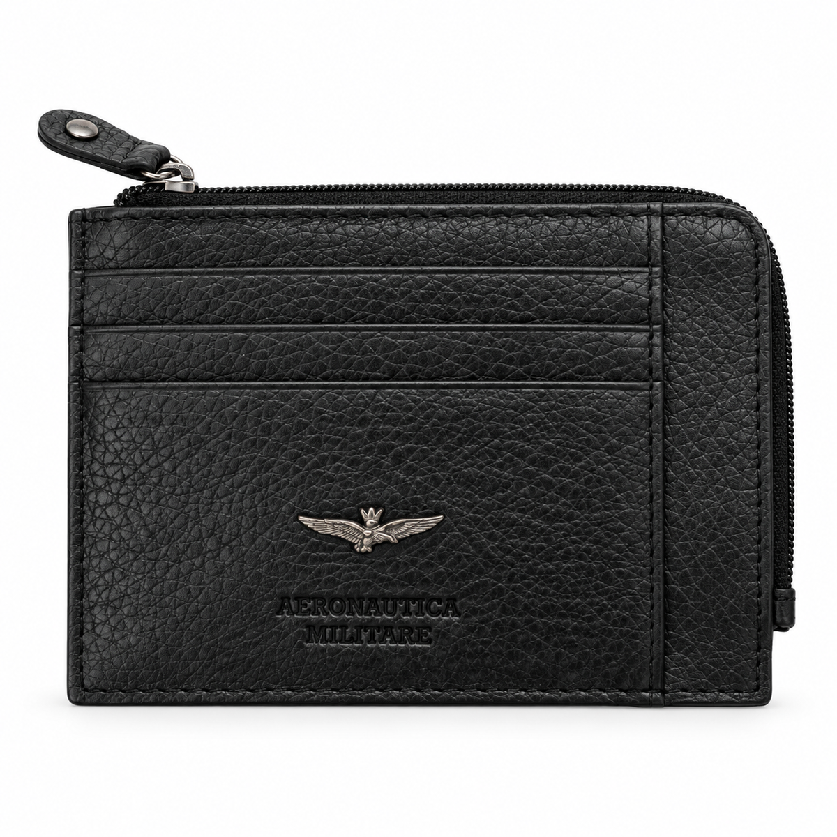 Portafoglio Portatessere uomo Aeronautica Militare AM187 Soft in Vera Pelle