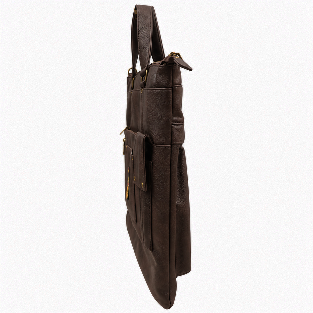 Borsa Portacasco uomo Aeronautica Militare AM473 Pilot in Vera Pelle