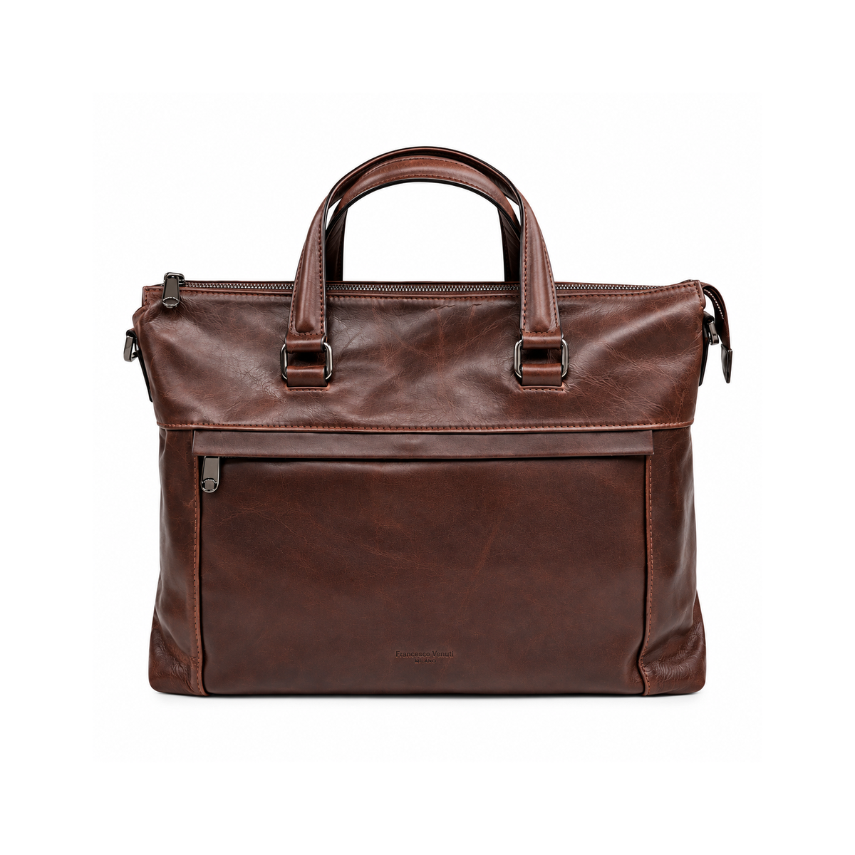 Borsa Lavoro Pelletteria Veneta Riccardo in vera pelle