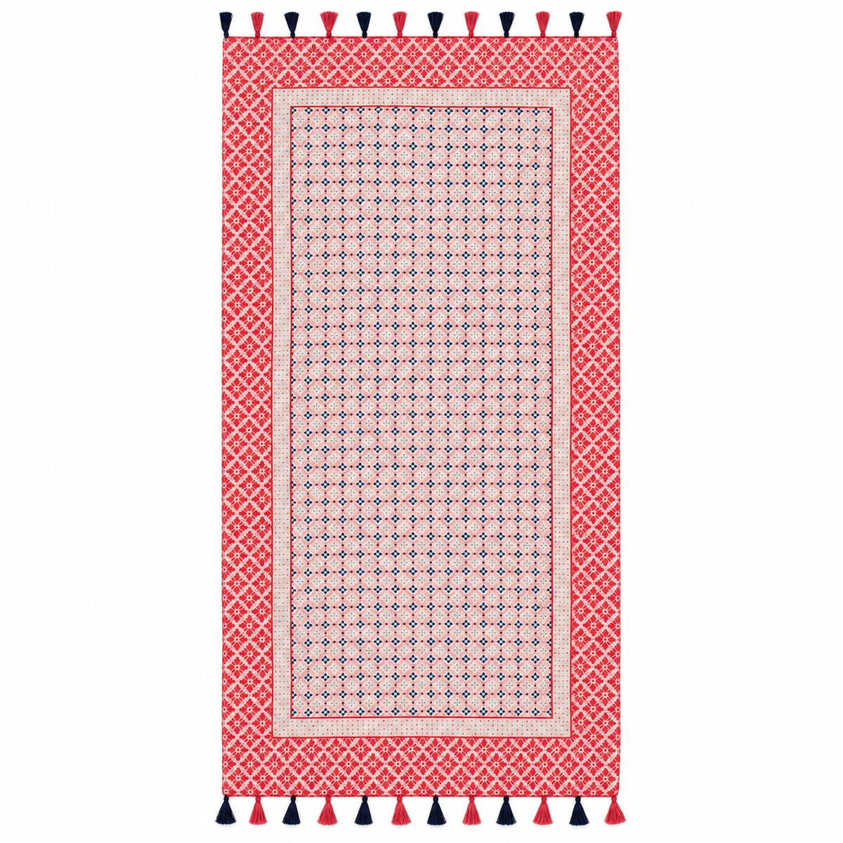 Sciarpa Boho Mosaic in 100% Viscosa 90 x 180 cm