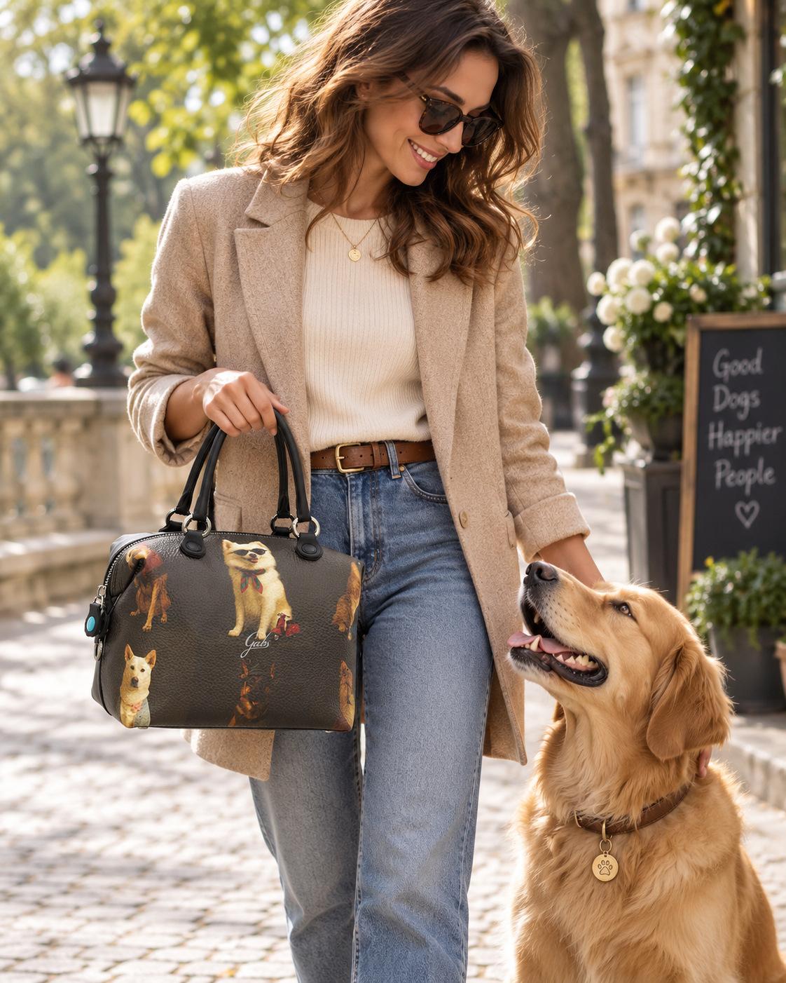 Borsa Gabs G3 PLUS Taglia M Worldwide Dogs Grey