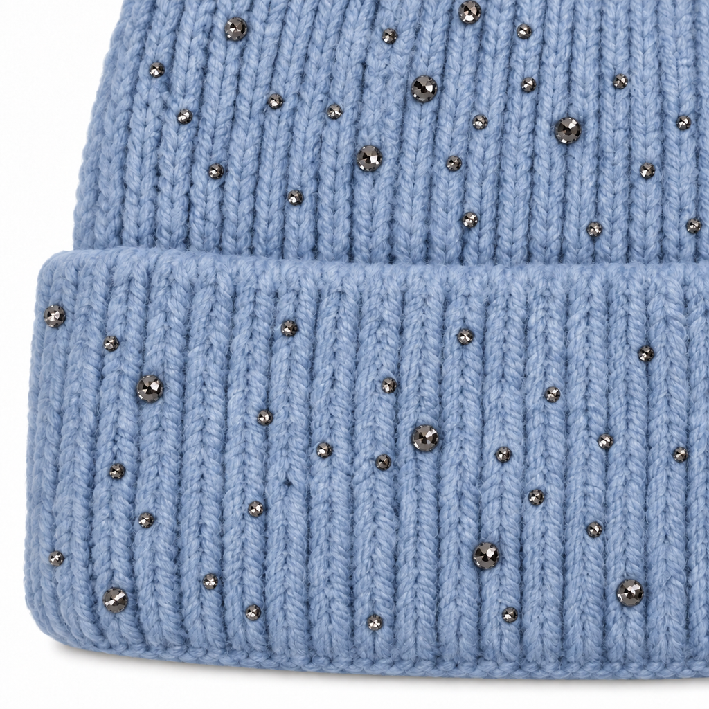Cappello Crystal con Pompon Shakly