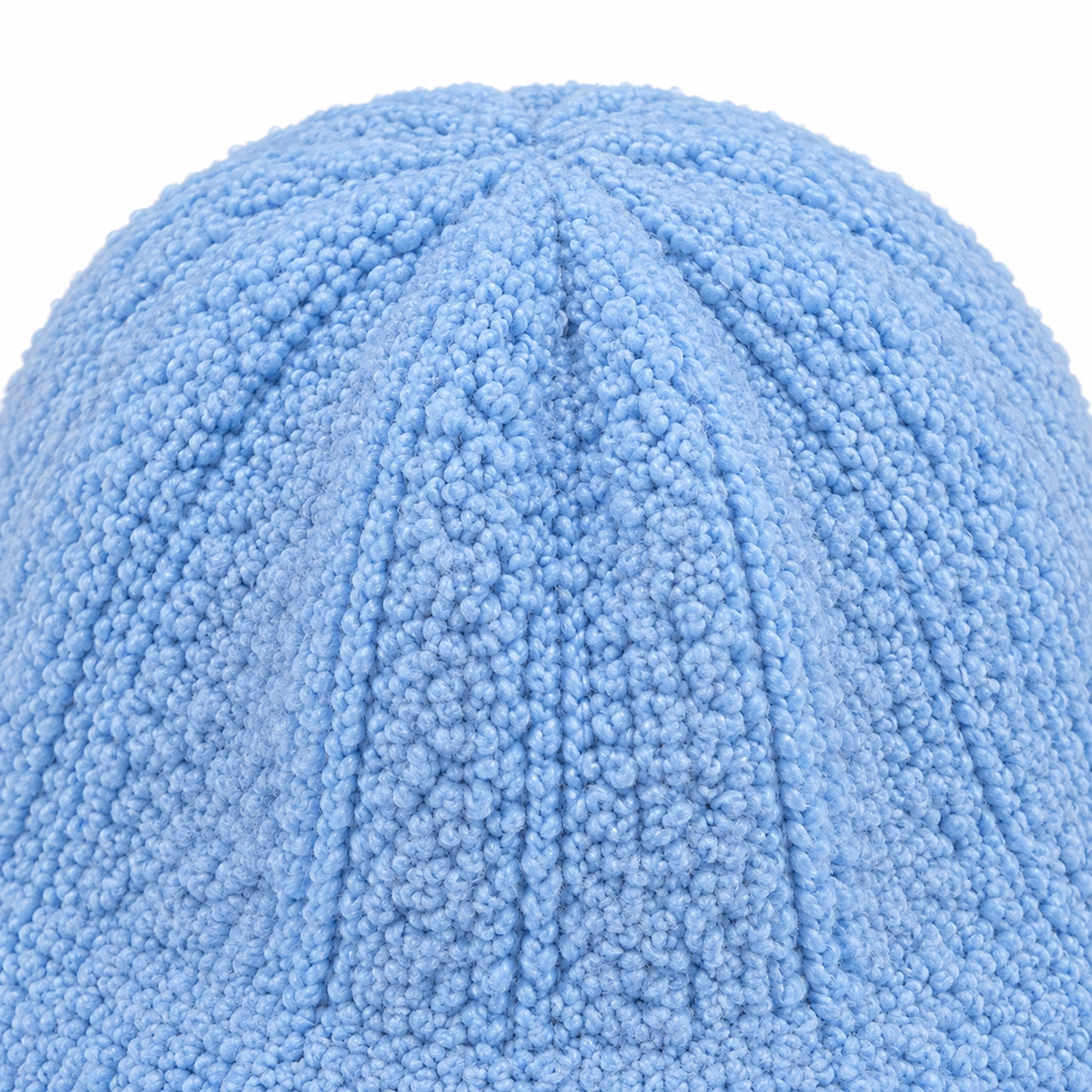 Cappello Cloche Bouclé - Verde Fashion