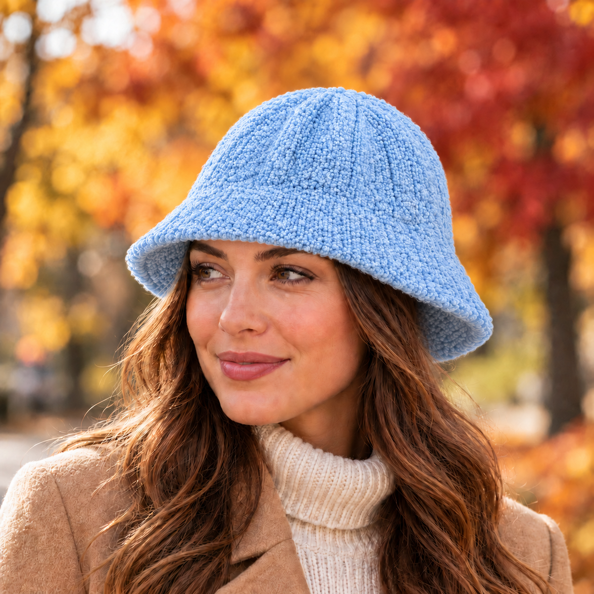 Cappello Cloche Bouclé - Verde Fashion