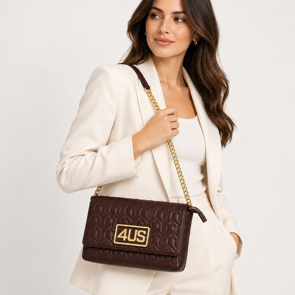 Borsa a tracolla 4US Cesare Paciotti Mabel trapuntata