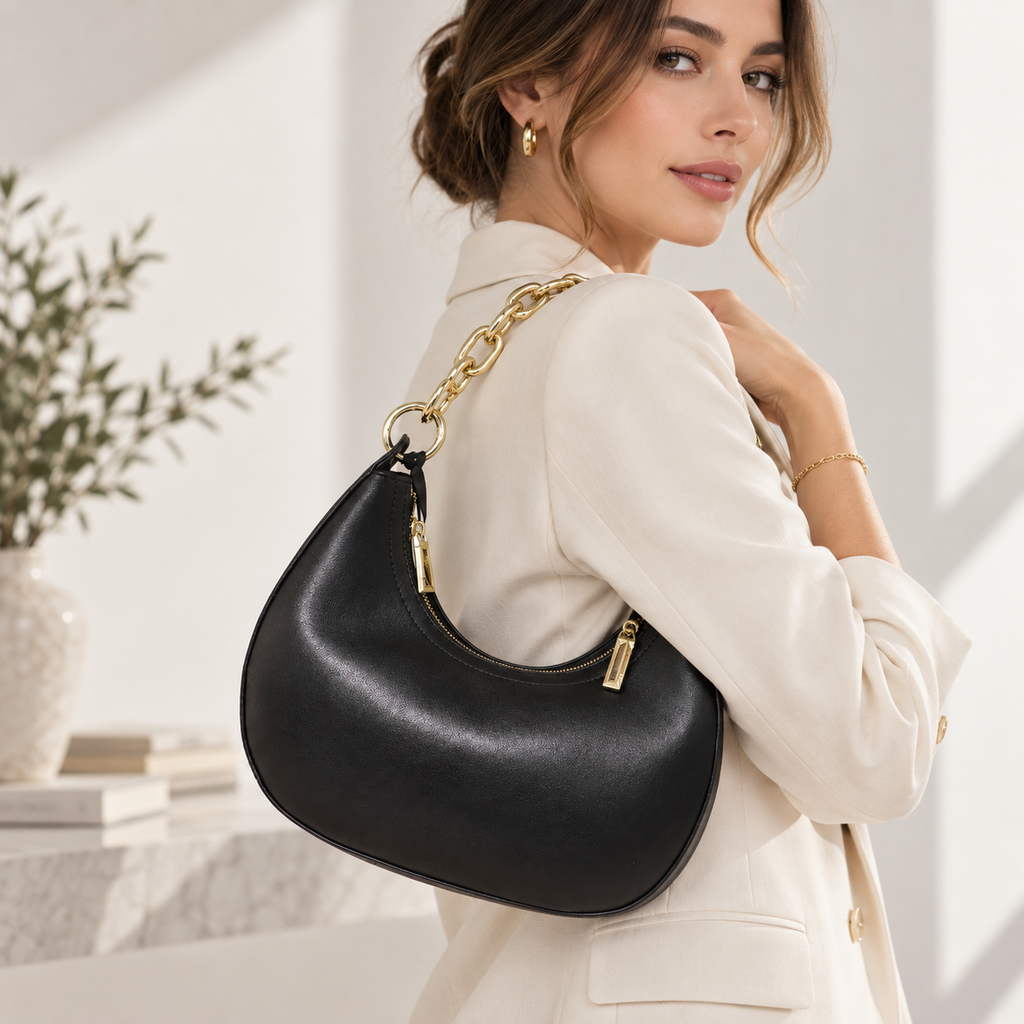 Borsa a spalla/tracolla Hobo 4US Cesare Paciotti Scarlett