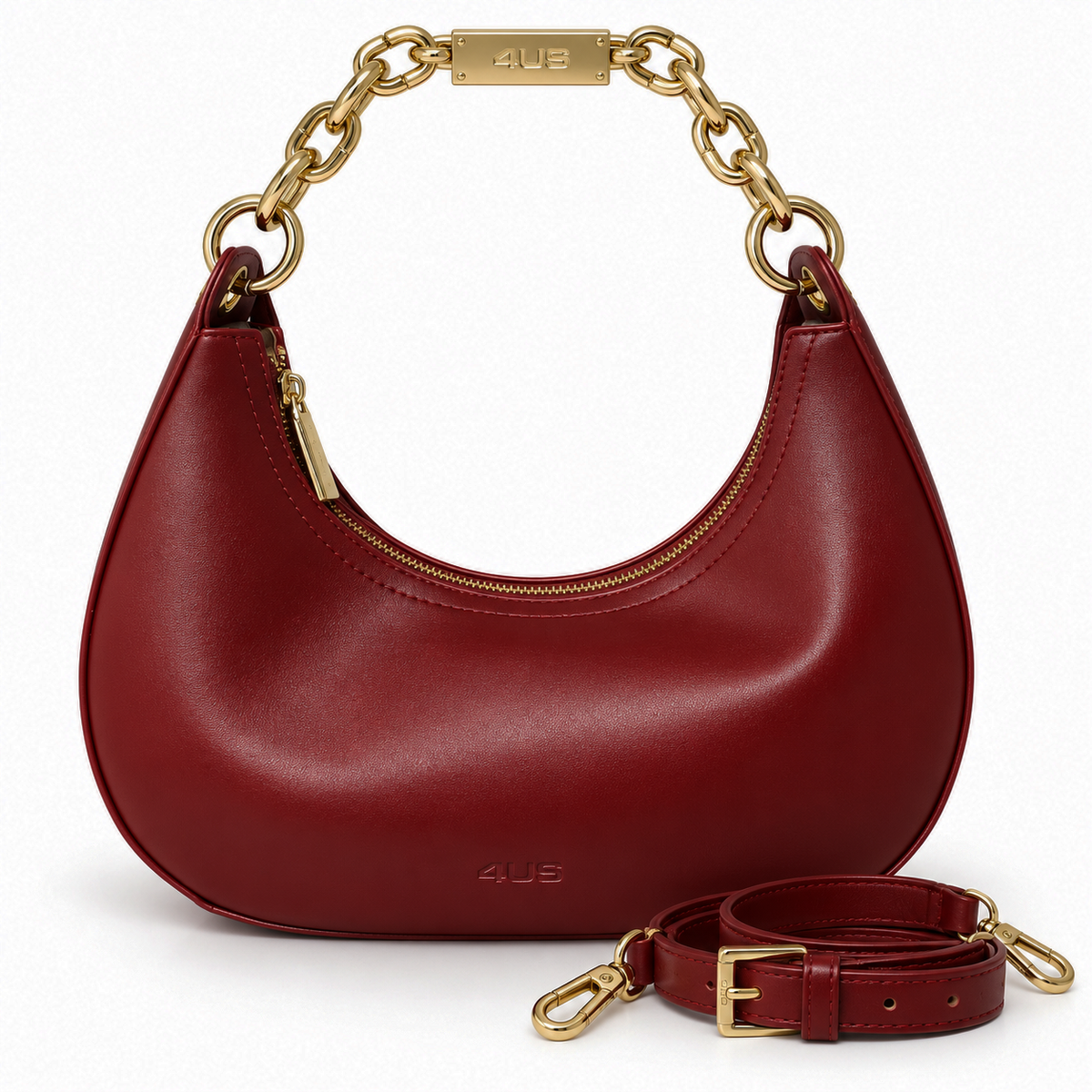Borsa a spalla/tracolla Hobo 4US Cesare Paciotti Scarlett