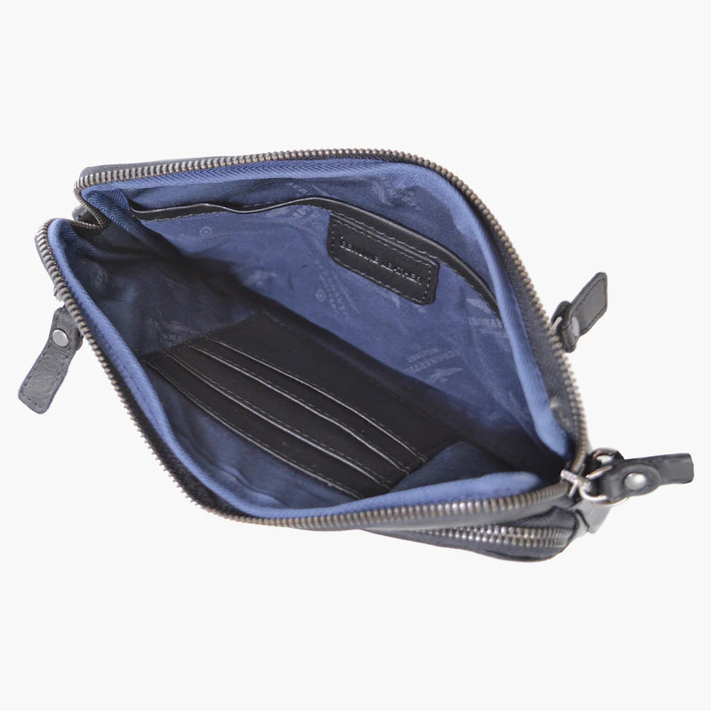 Pochette in Vera pelle Vintage - Aeronautica Militare