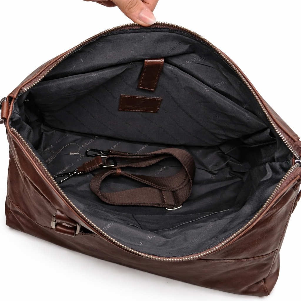 Borsa Lavoro Pelletteria Veneta Riccardo in vera pelle