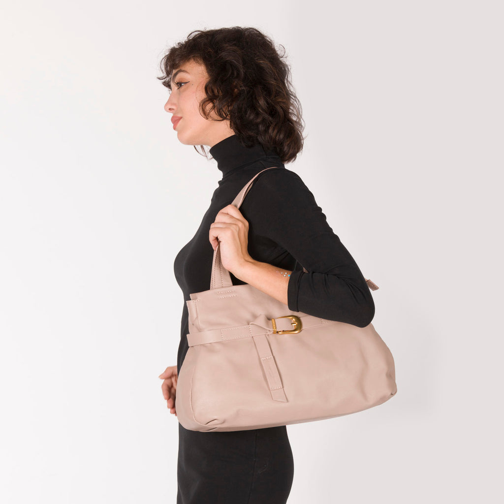 Shopper in vera pelle seta Mura Veneta Pelletteria Veneta