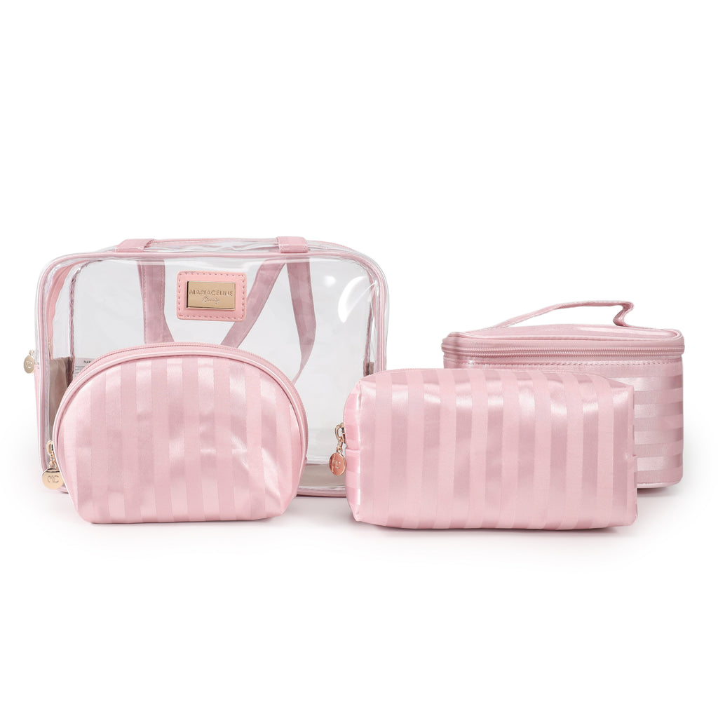 Beauty case + tris di pochette Victoria - Maria Celine