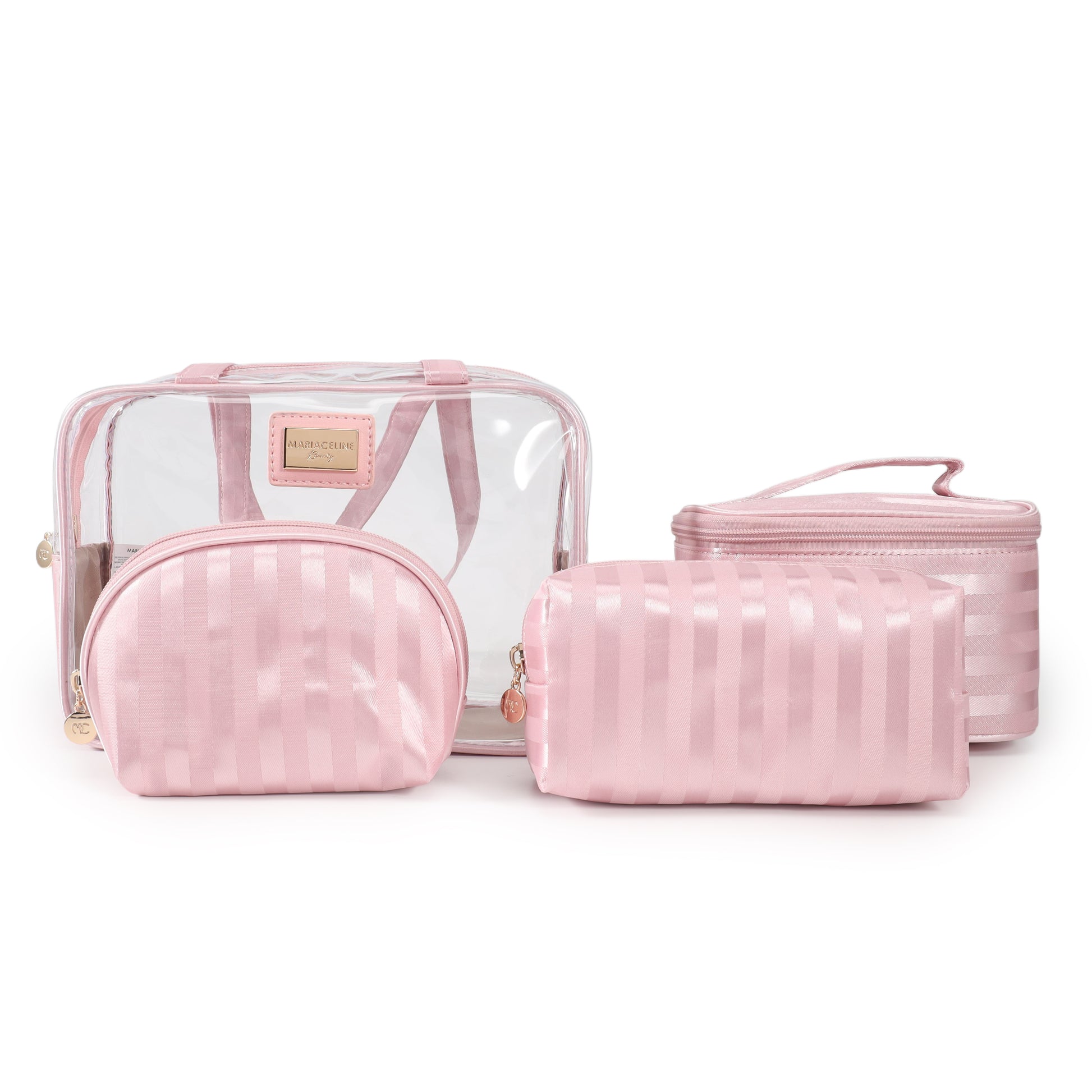 Beauty case + tris di pochette Victoria - Maria Celine