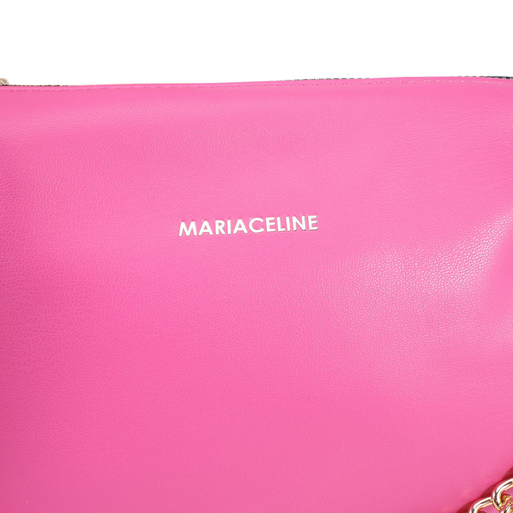 Borsa a spalla reversibile con mini bag estraibile Elettra - Maria Celine
