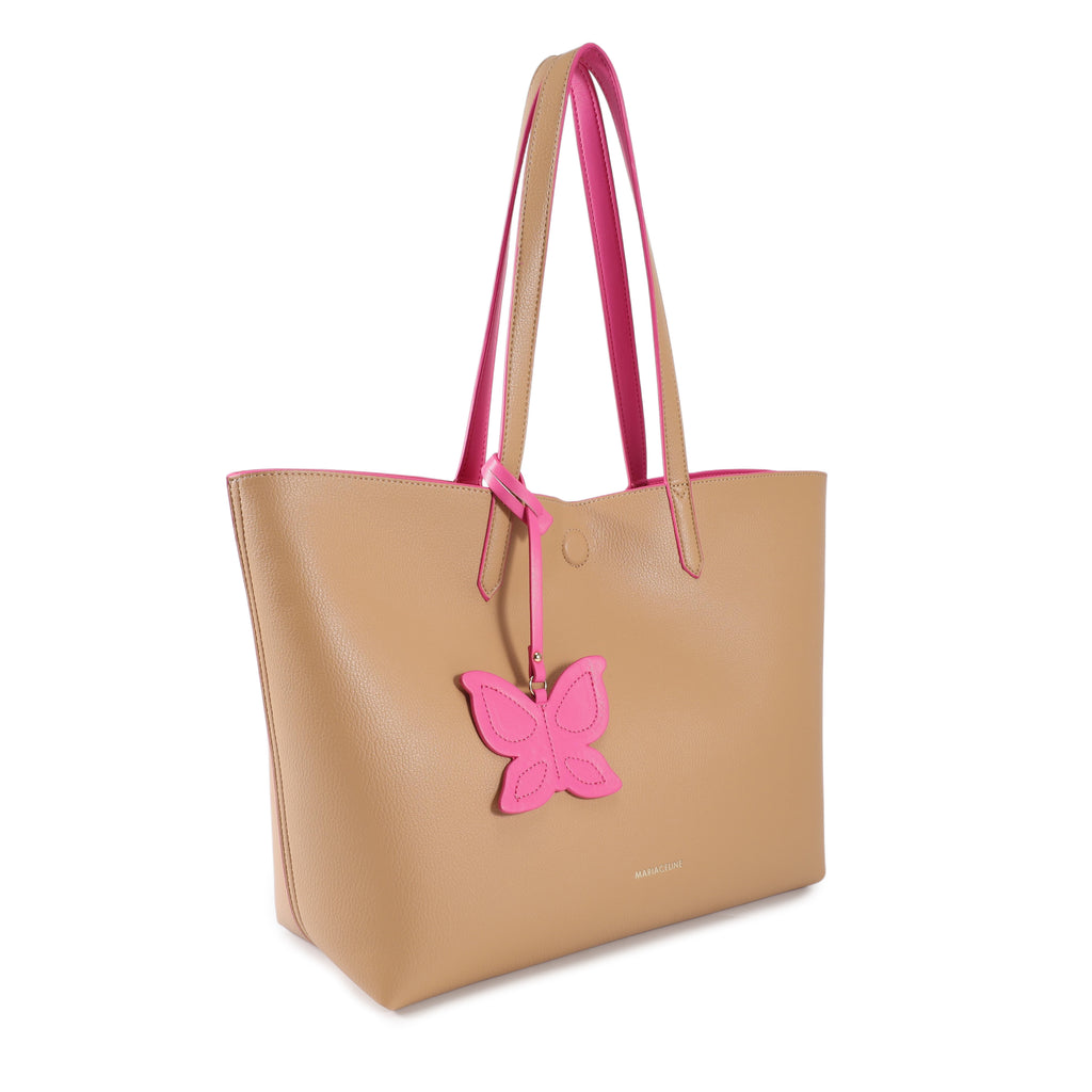 Borsa a spalla reversibile con mini bag estraibile Elettra - Maria Celine