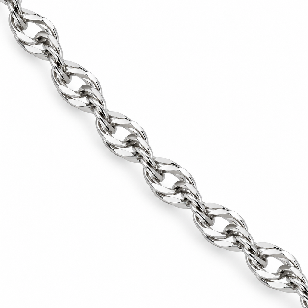 Collana Croce Pavè in Argento 925