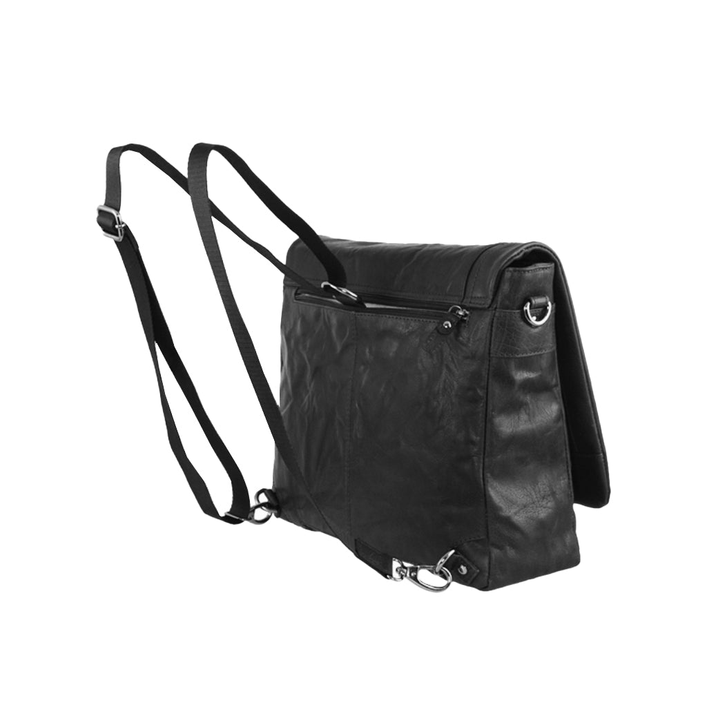 Cartella Messenger Aeronautica Militare AM350 Vintage in Vera Pelle