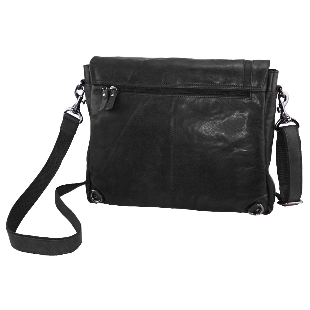 Cartella Messenger Aeronautica Militare AM350 Vintage in Vera Pelle