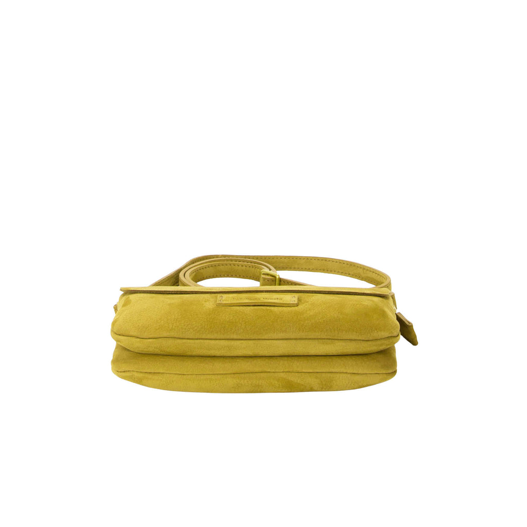 Borsa a tracolla mini in pelle Nabuk Pelletteria Veneta Campo in vera pelle