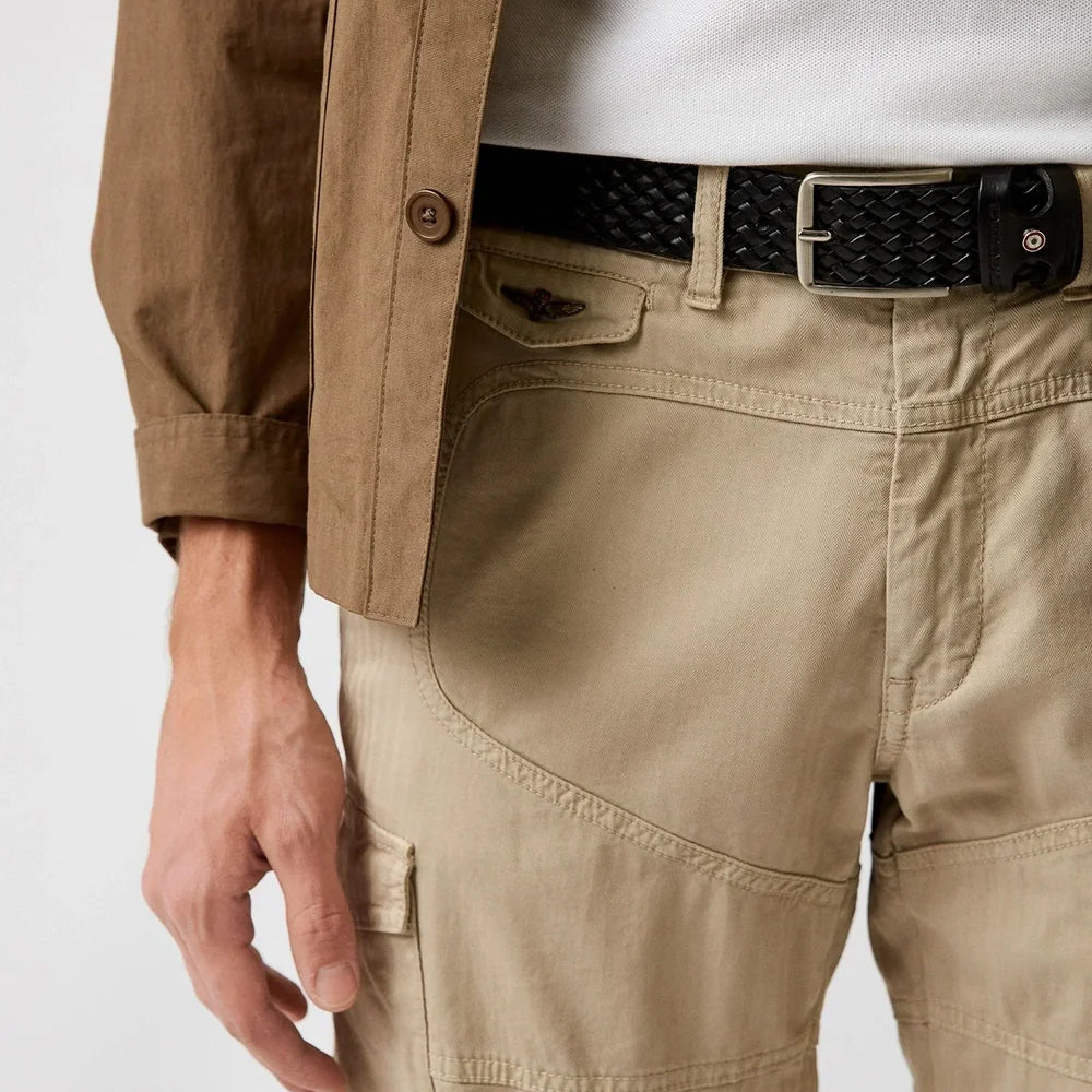 Cintura Uomo Aeronautica Militare AM419 in Vera Pelle