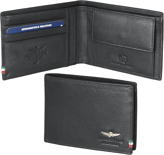 Portafoglio in Vera Pelle Flag - Aeronautica Militare
