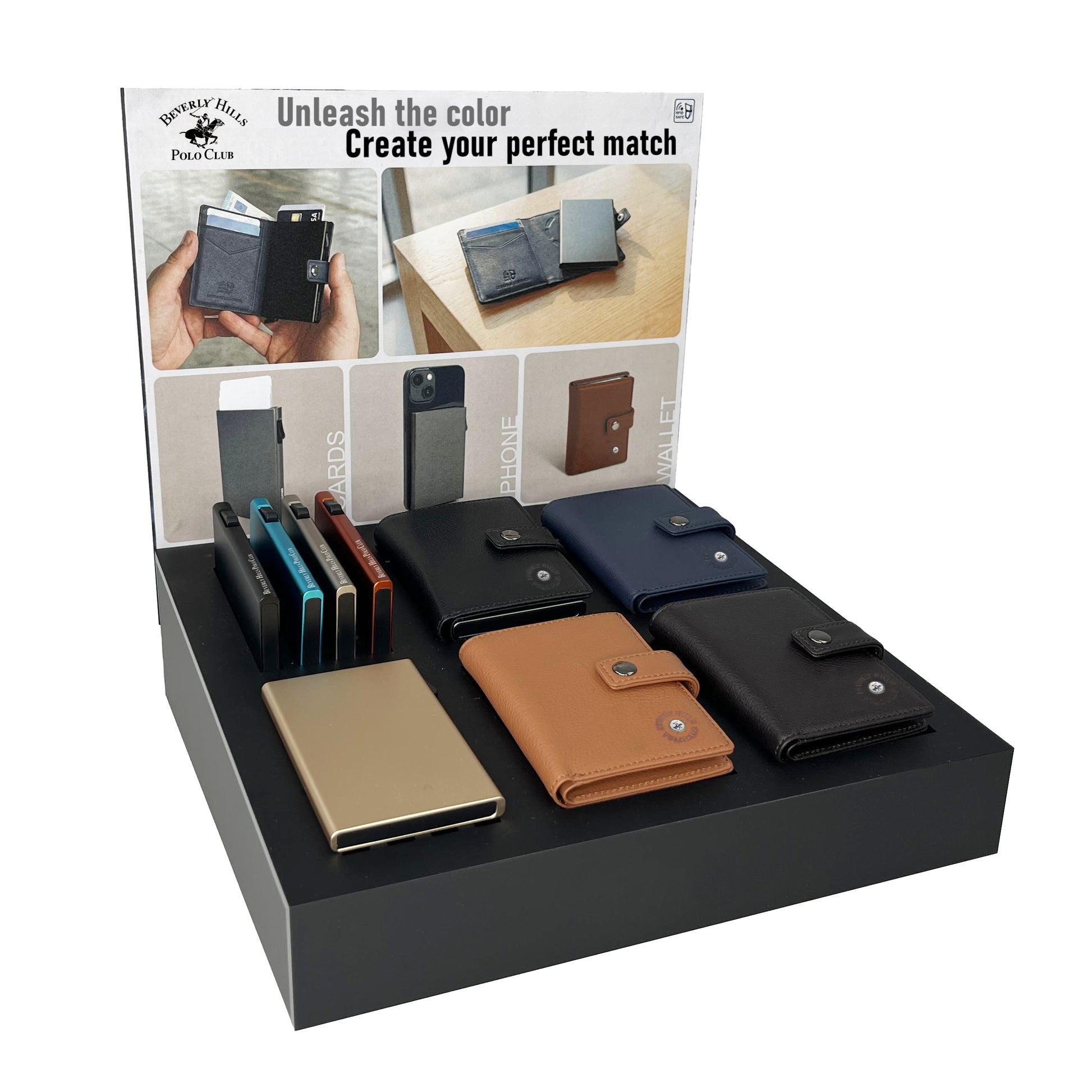 Cover Magnetica Portatessere Aeronautica Militare AM260 Mag Wallet in Vera Pelle