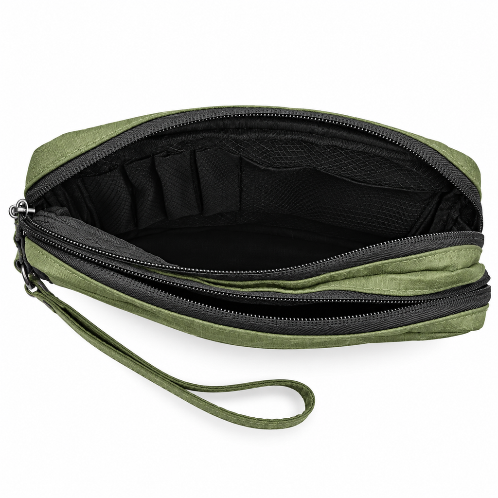 Pochette uomo Ynot Voyager doppia zip