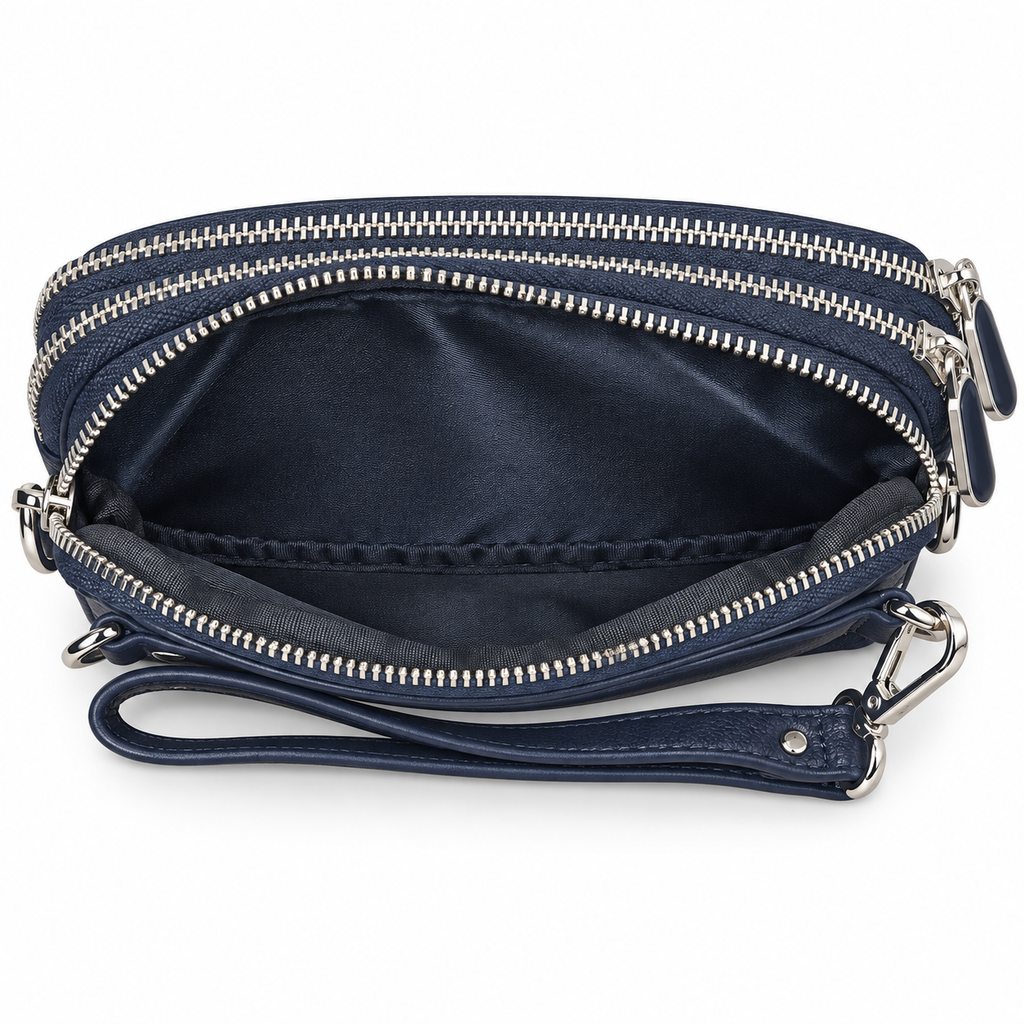 Pochette uomo Ynot Pro tripla zip