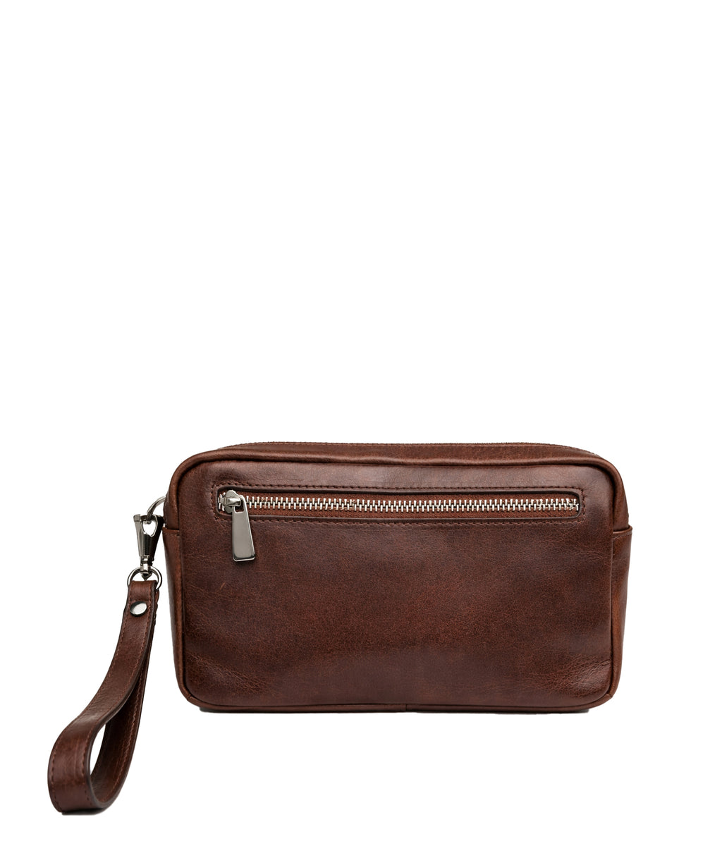 Pochette da uomo Pelletteria Veneta Riccardo in vera pelle